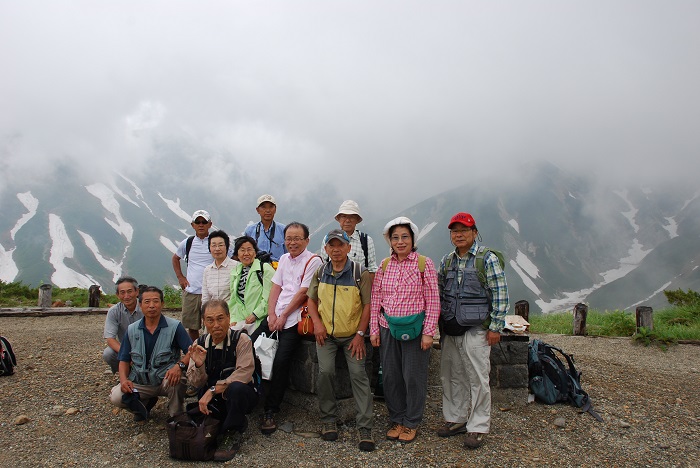 途上人KITANO 立山 （背景雷鳥沢） 2013年