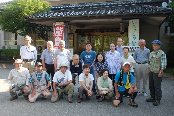 途上人KITANO 2017年夏例会 能登の宇羅さん宅農業訪問と能登ハイク 2017年7月