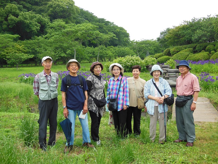 大宰府跡にて