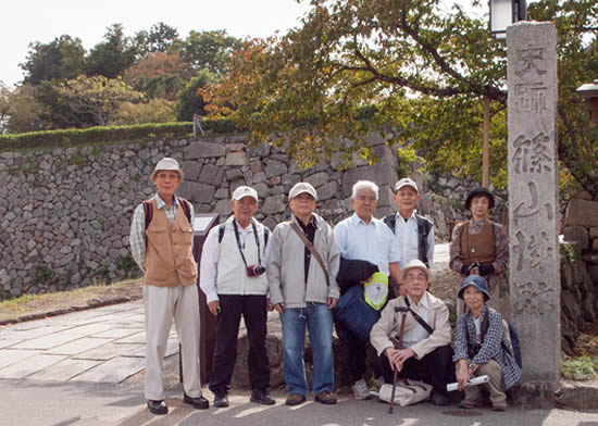 13期歩こう会2014年10月 篠山城